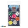 Compteurs Ronds 20mm 0-9 Epic Loot Box – Lot de 9