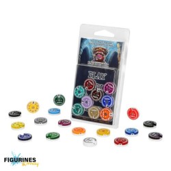WT-2509R7_Epic Loot Box - Compteurs de Points Ronds 25mm (0-9) 7 pièces