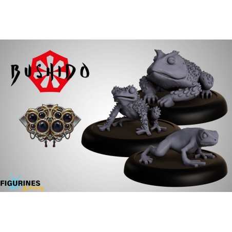 Bushido - Grenouille Symbiotique (FR + ENG)GCTBTA012