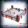 RUMBLESLAM Championship Ring Prépeint Clair MDF