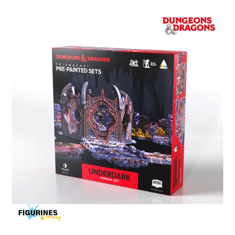 Dungeons & Dragons - Underdark Terrain Set Prépeint DND0001