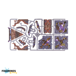 Dungeons & Dragons Underdark Terrain Set Prépeint