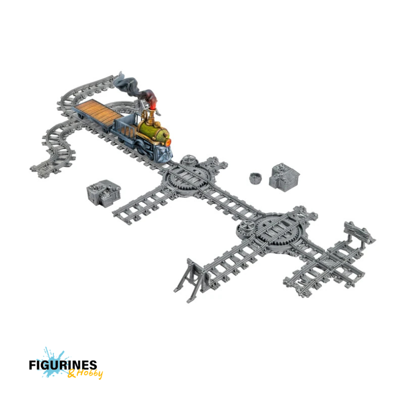 Dungeons & Lasers - Décors - Dwarven Train Set DNL0153
