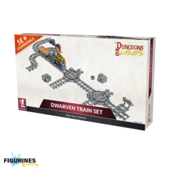 Dungeons & Lasers Dwarven Train Set décor nain