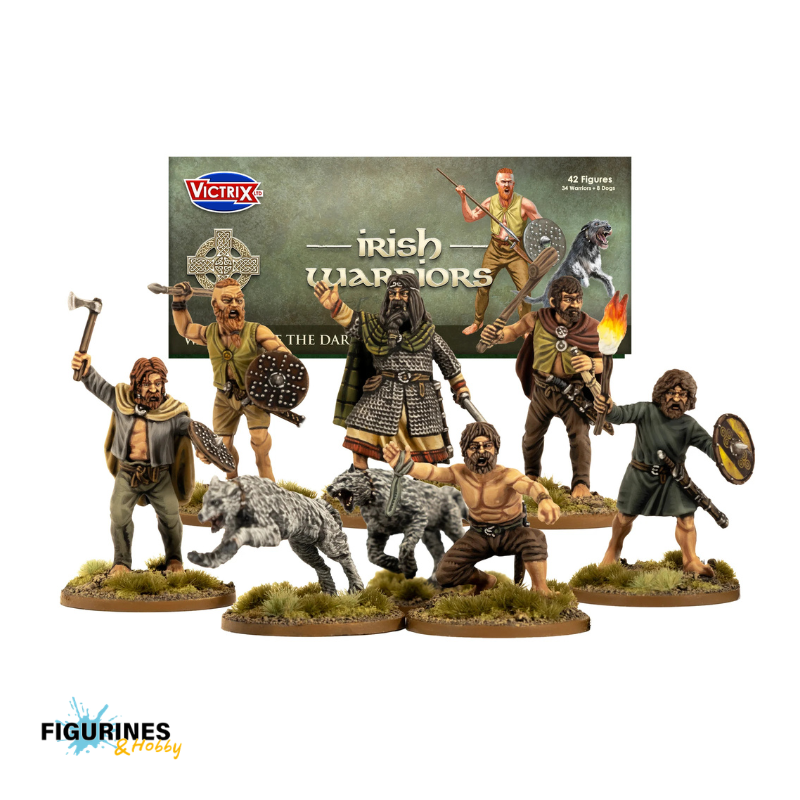 Victrix Miniatures - Dark Age Irish & Dogs VXDA021