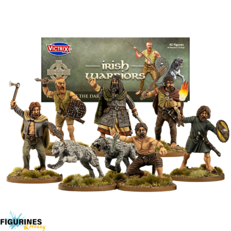 Victrix Miniatures - Dark Age Irish & Dogs VXDA021