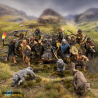 Victrix Dark Age Irish & Dogs – Figurines historiques