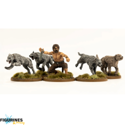 Victrix Dark Age Irish & Dogs – Figurines historiques