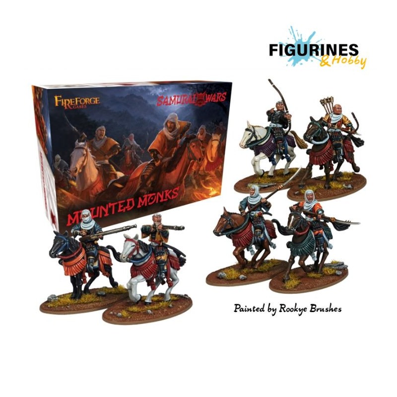 BS-SWMO02_Samurai Wars - Mounted Monks