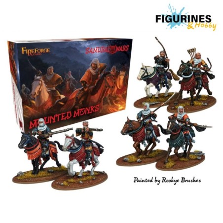BS-SWMO02_Samurai Wars - Mounted Monks