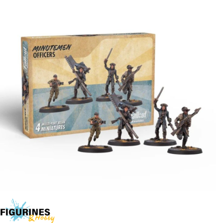 Fallout Miniatures - Minutemen Officers MUH1620156