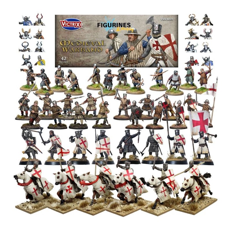 VXWB005_Victrix Miniatures - Medieval Warband