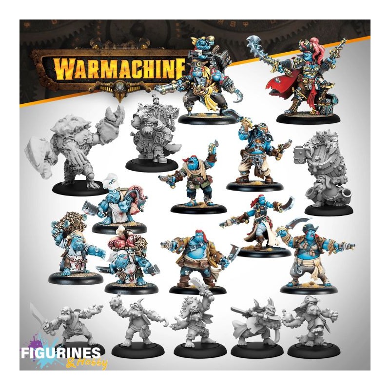 SFIK-SKR121_Warmachine - Mercenary - Southern Kriels Brineblood Marauders Core Expansion