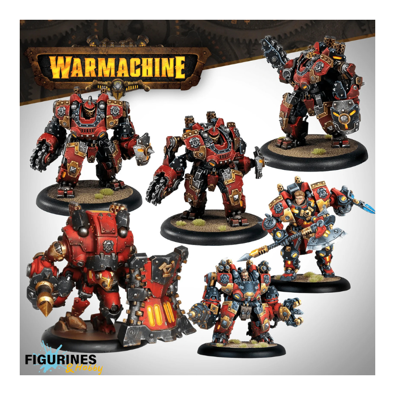Warmachine - Khador - Annihilators Command CadreSFIK-KDR291