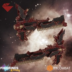 Dropfleet Commander Bioficer Battlecruiser Plastique