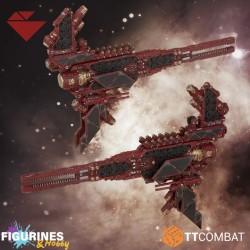 Dropfleet Commander Bioficer Battlecruiser Plastique