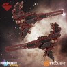 Dropfleet Commander Bioficer Battlecruiser Plastique