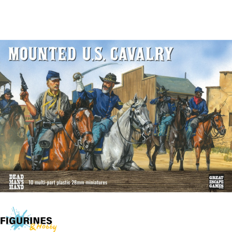 Dead Man’s Hand - US Cavalry à Cheval DMHP007
