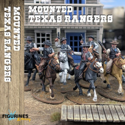 Dead Man’s Hand - Texas Rangers - À Cheval  DMH162