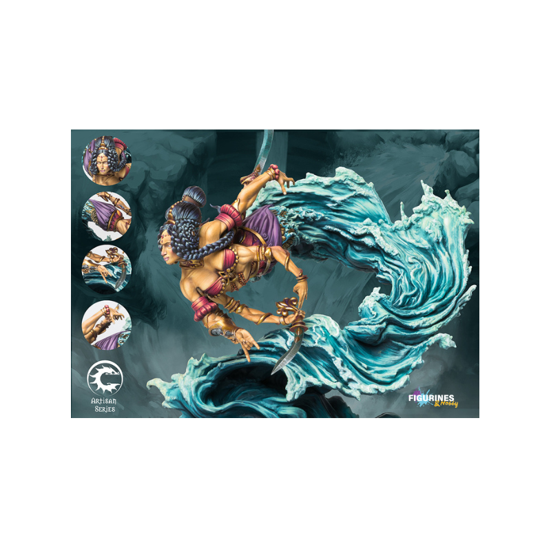 Conquest - Sorcerer Kings - Marid Apsara Artisan Series PBSK406