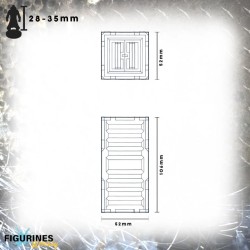 Préco - TTCombat - Chroma - Freight Containers - Vert Prépeint