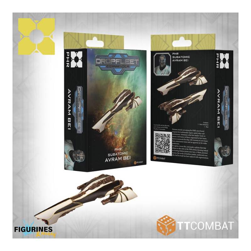 Dropfleet Commander - PHR Avram Bei - Subatomic TTDFX-PHR-031