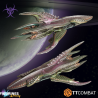 Dropfleet Commander - Scourge Battlecruisers Plastique