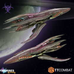 Dropfleet Commander - Scourge Battlecruisers Plastique