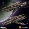 Dropfleet Commander - Scourge Battlecruisers Plastique