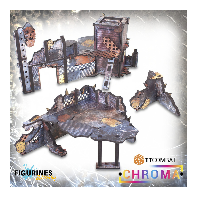 TT Combat - Chroma - Orc WAAAAALLS Prépeint TTSUV-SFG-1063