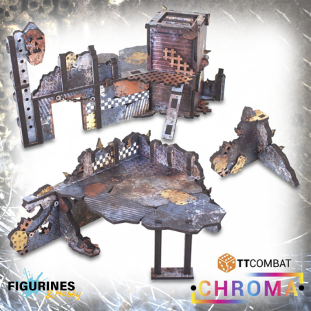 TT Combat - Chroma - Orc WAAAAALLS Prépeint TTSUV-SFG-1063