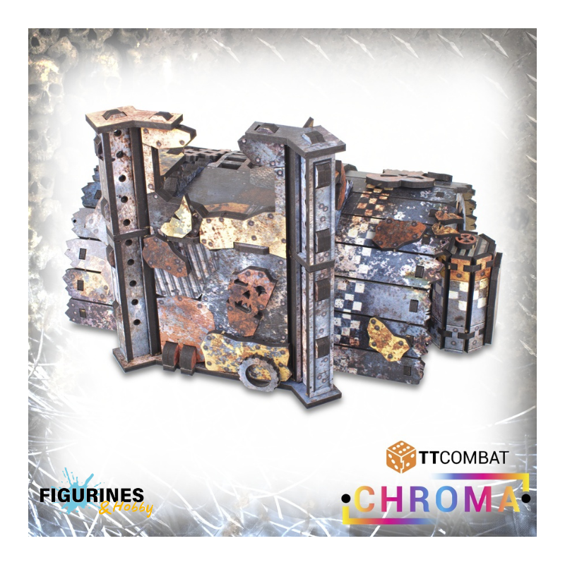 TT Combat - Chroma - Orc Fortafied Barraks Prépeint TTSUV-SFG-1062