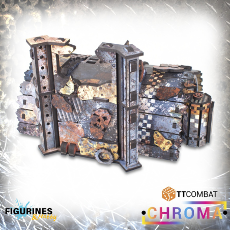 TT Combat - Chroma - Orc Fortafied Barraks Prépeint TTSUV-SFG-1062