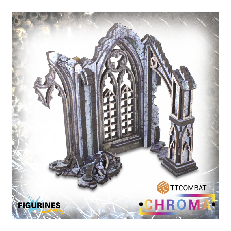 TT Combat - Chroma - Decayed Cathedral Walkway Prépeint TTSUV-SFG-1065