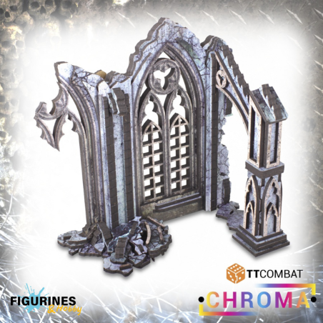 TT Combat - Chroma - Decayed Cathedral Walkway Prépeint TTSUV-SFG-1065