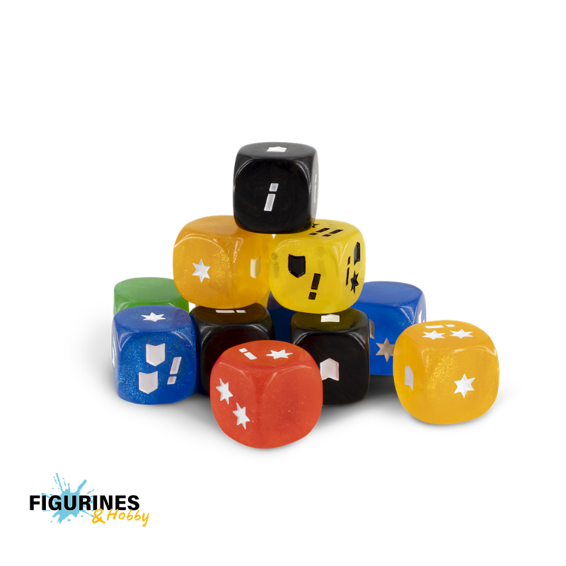 HexaDome Legends - Frost Dice Set IHL08
