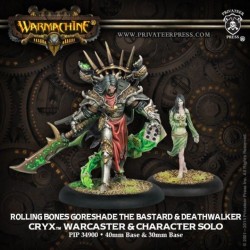 PIP34900_Warmachine - Hordes - Rolling Bones Goreshade the Bastard & Deathwalker Édition Exclusive Promo