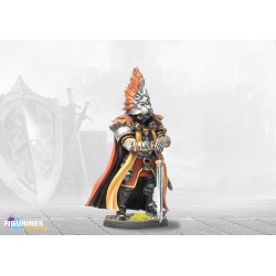Conquest Hundred Kingdoms King Fredrik Figurine Résine
