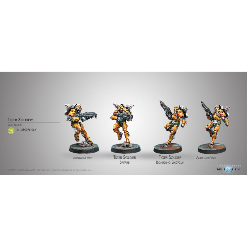 Infinity - Tiger Soldiers (Spitfire/ Boarding Shotgun) - -0641