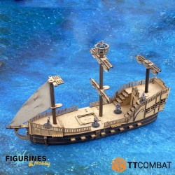 Patricians Galleon | Décor MDF pour Carnevale 28-32 mm