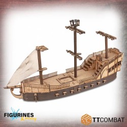 Patricians Galleon | Décor MDF pour Carnevale 28-32 mm