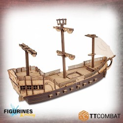 Patricians Galleon | Décor MDF pour Carnevale 28-32 mm