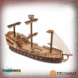 Patricians Galleon | Décor MDF pour Carnevale 28-32 mm
