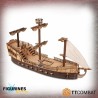 Patricians Galleon | Décor MDF pour Carnevale 28-32 mm
