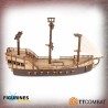 Patricians Galleon | Décor MDF pour Carnevale 28-32 mm