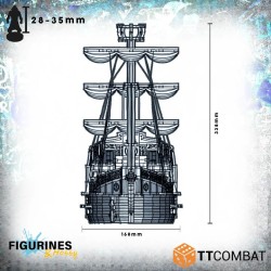 Patricians Galleon | Décor MDF pour Carnevale 28-32 mm