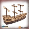 Guild Galleon | Décor MDF pour Carnevale 28-32 mm