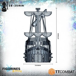 Guild Galleon | Décor MDF pour Carnevale 28-32 mm