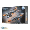 Préco - Dropfleet Commander - Resistance Plastic Battlecruisers