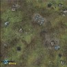 Battle Systems - Maladum – Forsaken Plain Gaming Mat 2x2 (Grid)